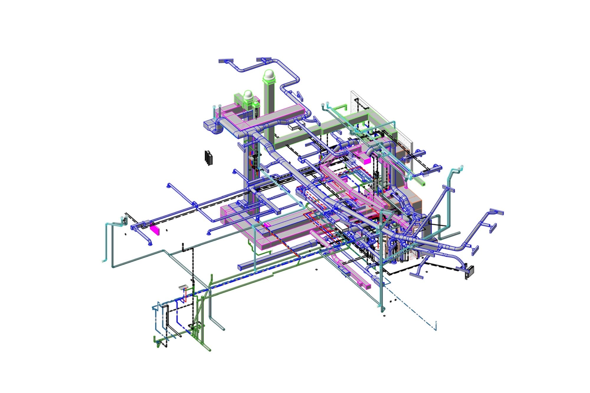 3D MEP Model — MMAC Pavilion Systems