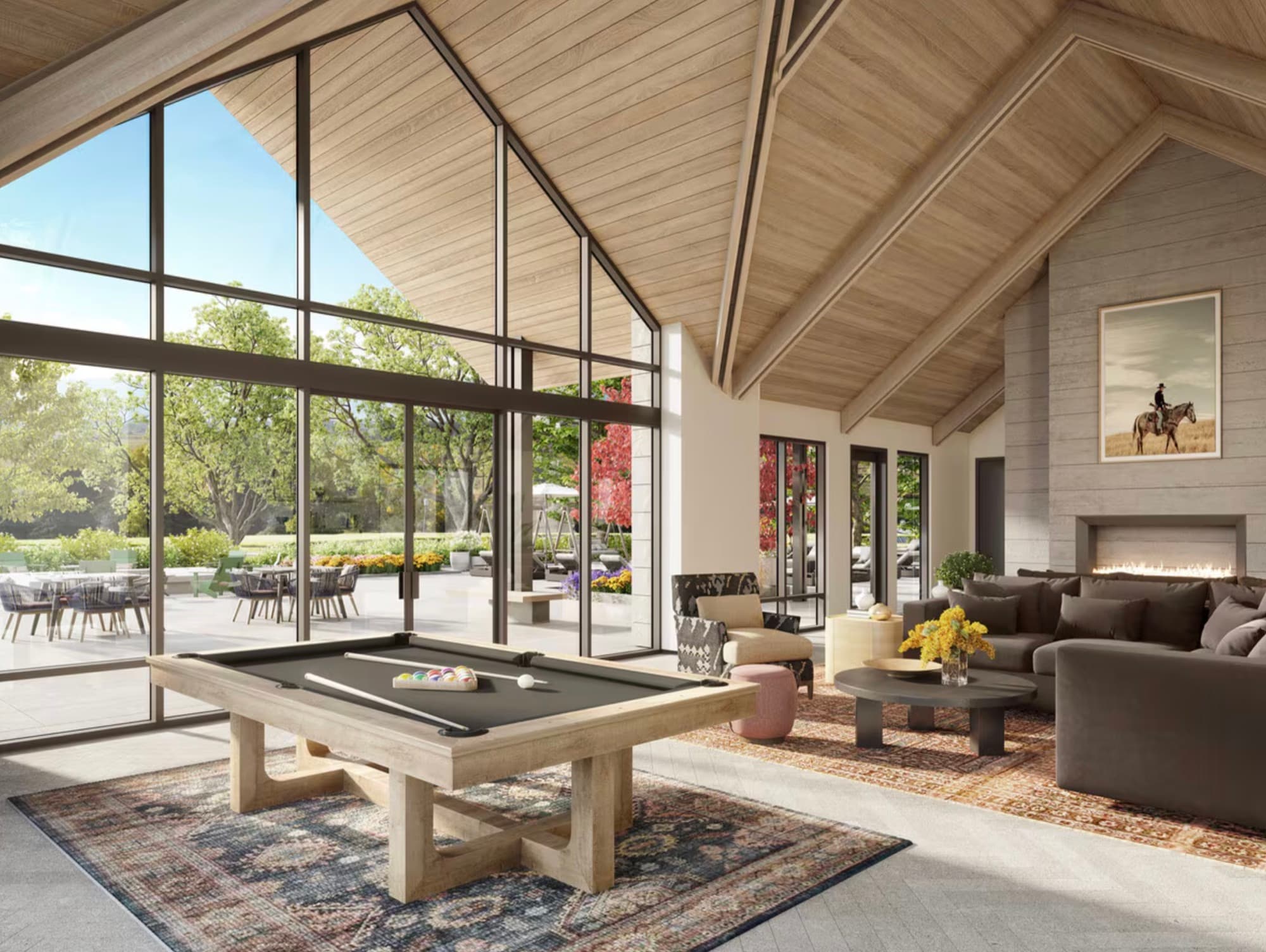 Multi-Family Development Clubhouse in Bozeman, MT